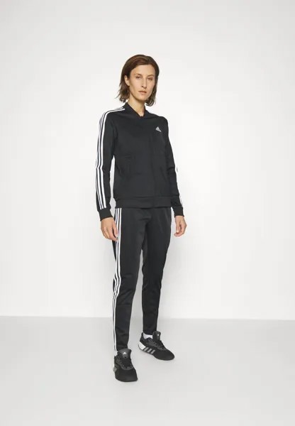 Спортивный костюм adidas Sportswear, черный/белый