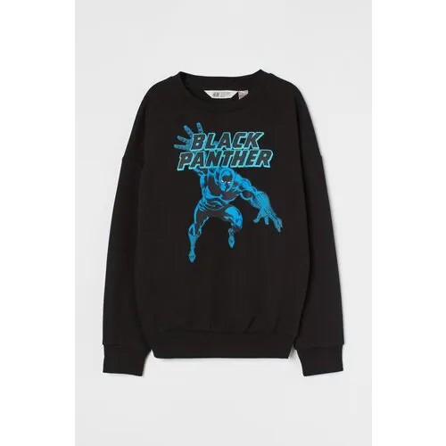 Свитшот H&M, размер 146/152, черный