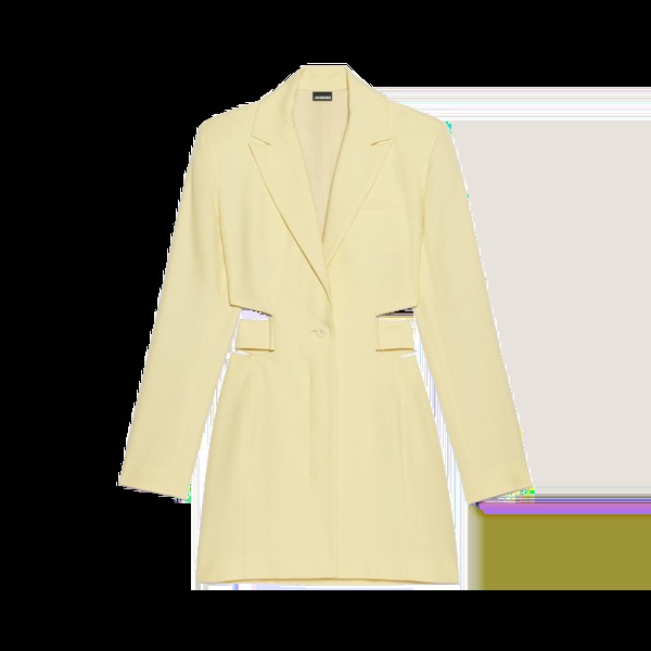 Платье Jacquemus La Robe Bari, цвет Pale Yellow
