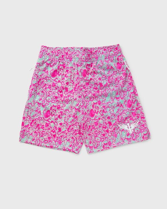 Шорты Puma Melo Miami Short, цвет electric peppermint-aop