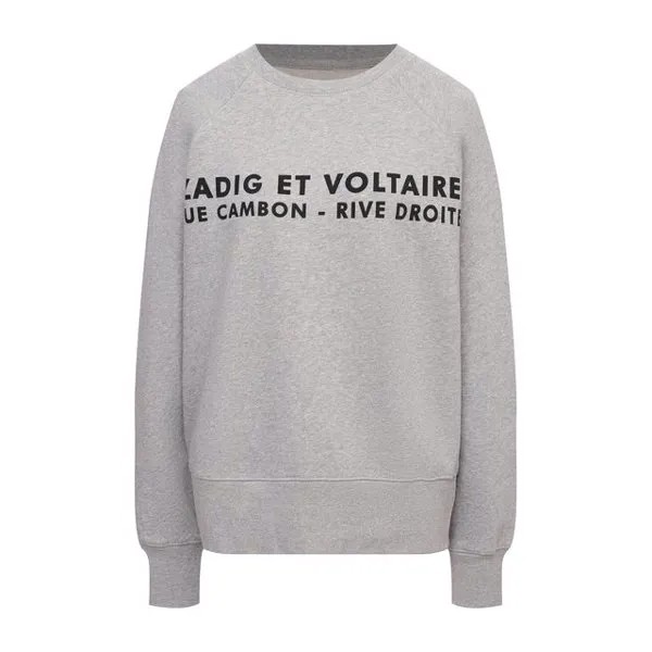 Хлопковый свитшот Zadig&Voltaire