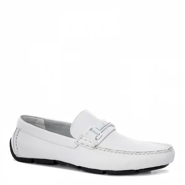 Мокасины мужские Calvin Klein KWINTEN_2267051 белые 40 EU