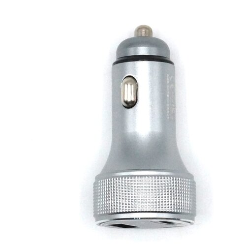 Автомобильное зарядное устройство USB/Type-C Remax RCC-215 (3A, QC, PD, 2 порта) серебро