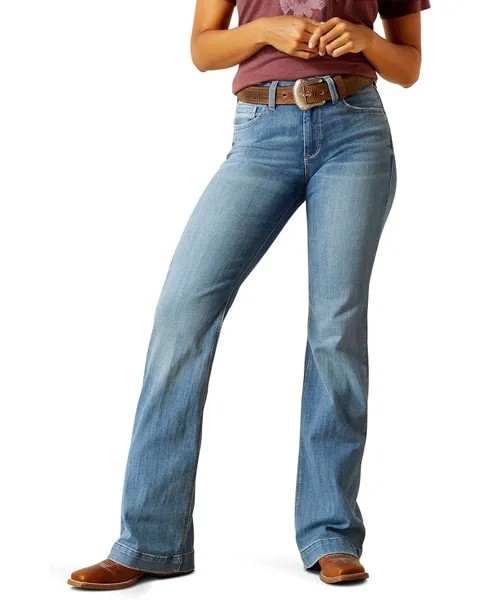 Брюки Ariat High-Rise Alice Slim Trousers, цвет Glendale