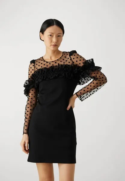Платье из джерси Dress TWINSET, черный