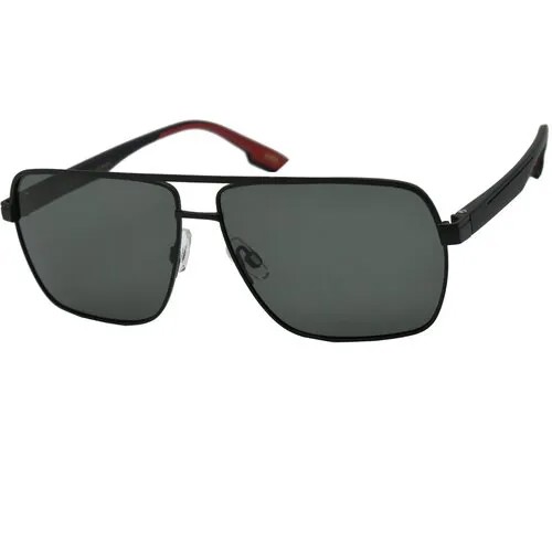 Солнцезащитные очки Mario Rossi, серый, черный