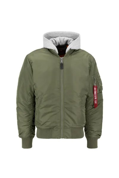 Зимняя куртка Alpha Industries, зеленый