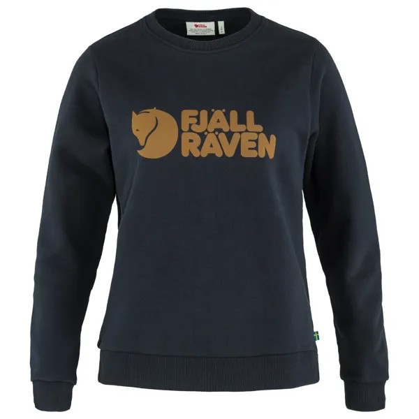 Толстовка FJÄLLRÄVEN Logo Sweater, синий