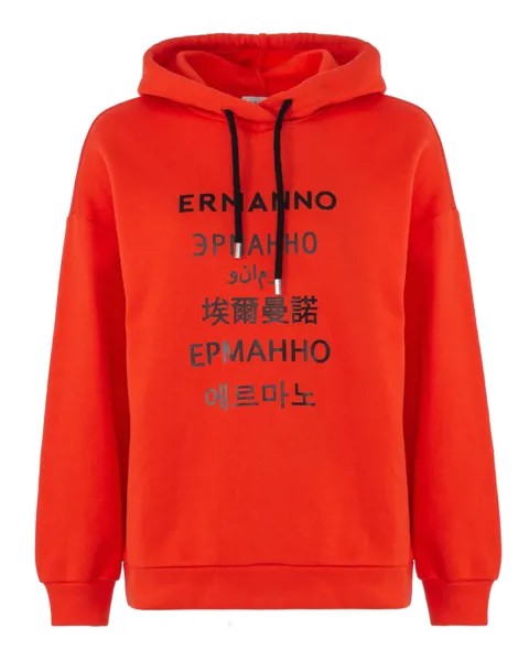 Хлопковый худи ERMANNO FIRENZE