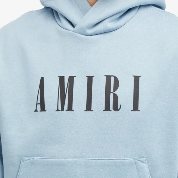 Толстовка с логотипом Amiri Core, синий
