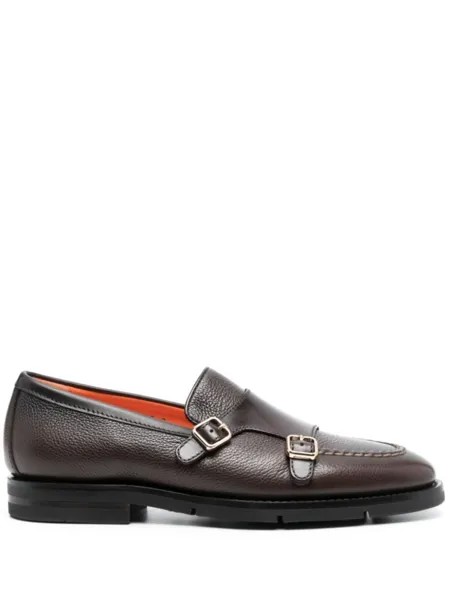 Santoni монки Dong, коричневый