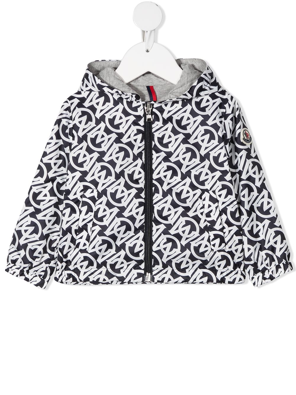 Moncler Enfant куртка с монограммой