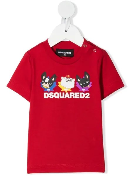 Dsquared2 Kids футболка с принтом