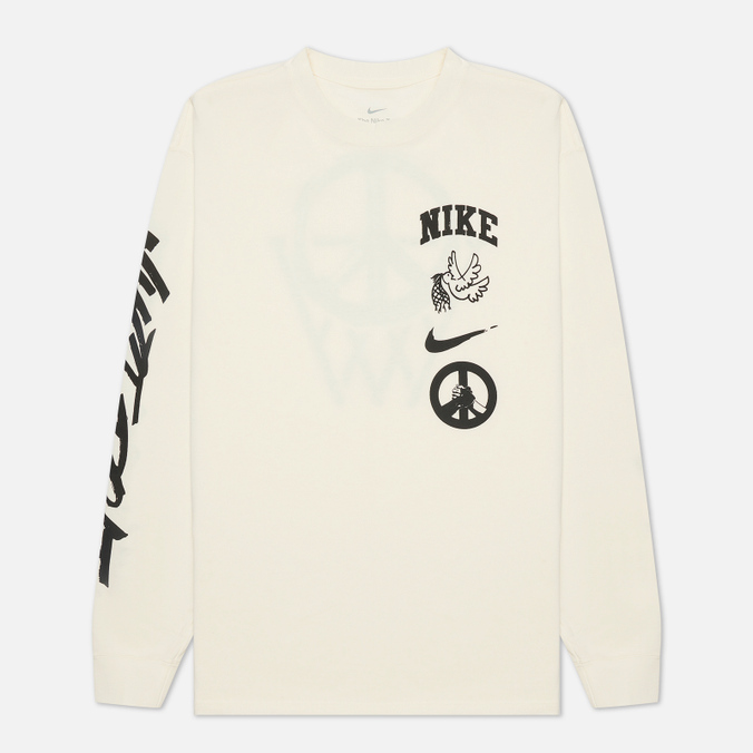 Лонгслив мужской Nike DM2574 бежевый S