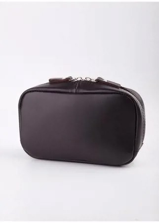 Женская поясная кожаная сумка коричневая A0072 mini Divalli