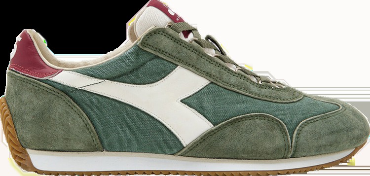 Кроссовки Equipe H Canvas Stone Wash 'Green Laurel Wreath', зеленый