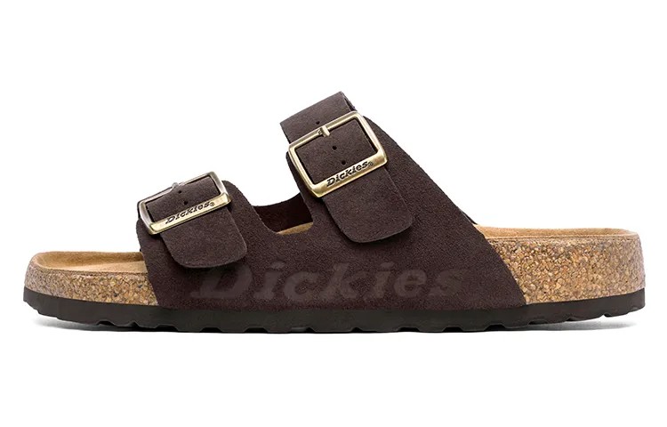 Шлепанцы мужские Palm Tree Dickies, коричневый