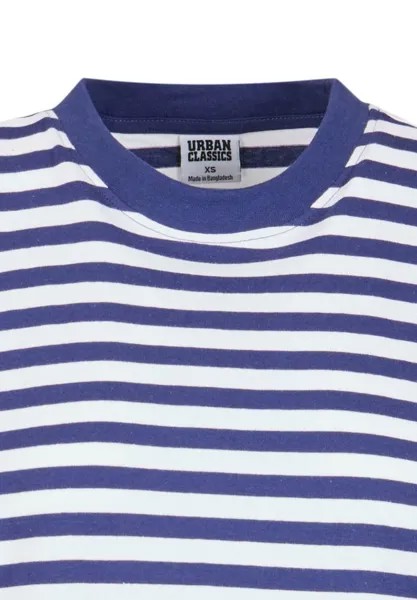 Платье из джерси STRIPED Urban Classics, темно-синий