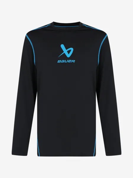 Термобелье верх для мальчиков Bauer Basics, Черный