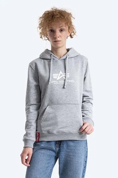 Толстовка Alpha Industries, серый