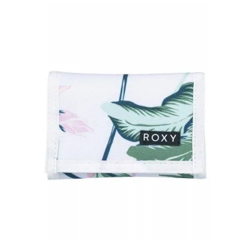 Кошелек Roxy, текстиль, на молнии, белый