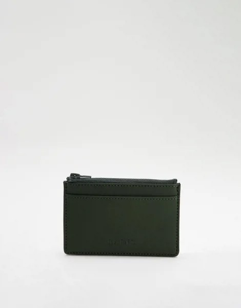 Зеленый бумажник с застежкой-молнией RAINS 1645-Зеленый цвет