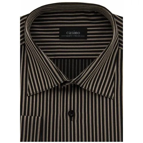 Рубашка Casino, размер 174-184/39, черный