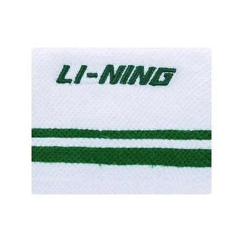 Напульсник Li-Ning Wristband White/Green AHWR014-2