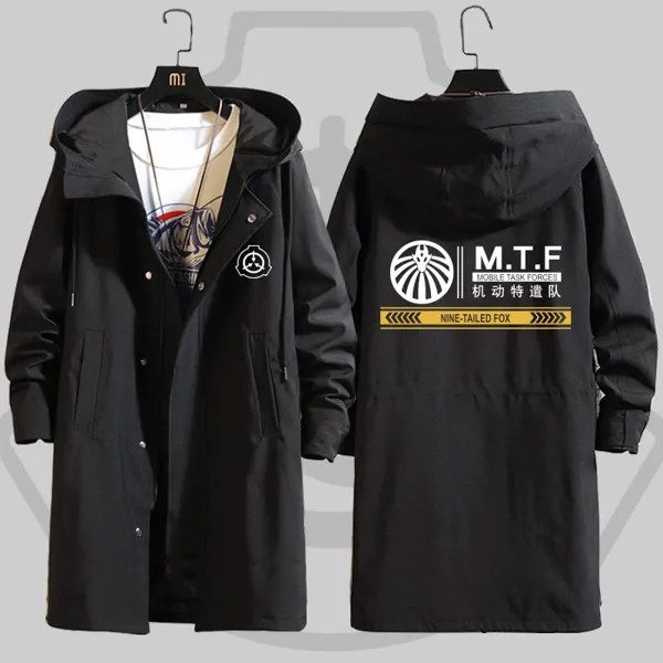 SCP Secure содержит защитный мобильный спецназ MTF Женская Мужская толстовка пальто Свитшот Куртка Верхняя одежда