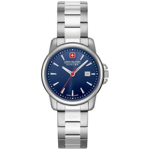 Наручные часы Swiss Military Hanowa Наручные часы Swiss Military Hanowa 06-7230.7.04.003, серебряный