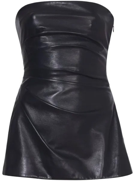 Proenza Schouler топ из искусственной кожи, синий