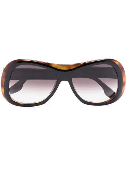 Victoria Beckham Eyewear солнцезащитные очки Bevelled Butterfly