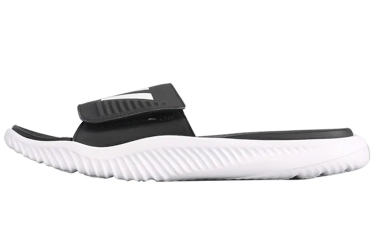 Adidas Alpha Bounce Сандалии унисекс Спортивные тапочки черные