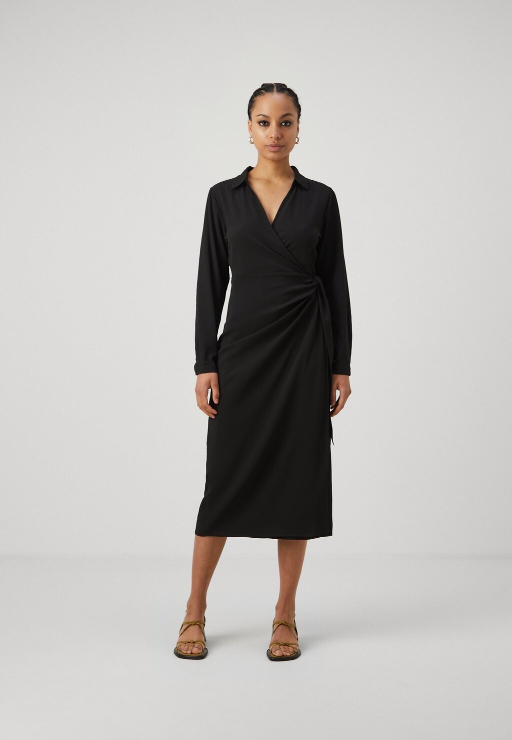 Летнее платье Jdypiper Wrap Dress JDY, черное
