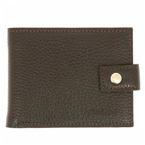 Кошелек Versado B200-1 relief brown, фактура зернистая, коричневый