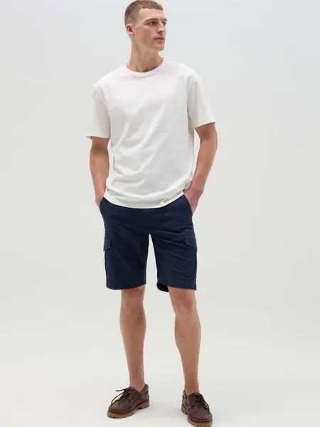 Шорты-Бермуды из эластичного хлопка Ovs, цвет denim blue