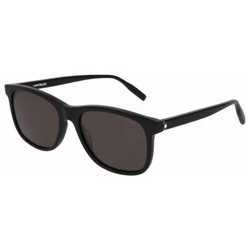 Солнцезащитные очки Montblanc, черный, серый