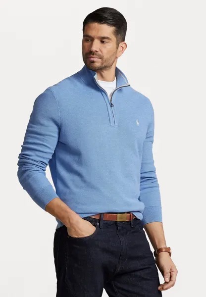 Свитер ДЛИННЫЙ РУКАВ Polo Ralph Lauren Big & Tall, летний синий