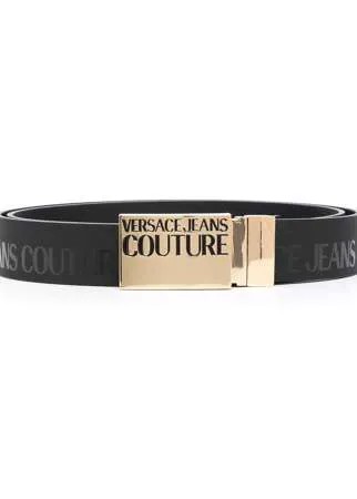 Versace Jeans Couture ремень с пряжкой и логотипом