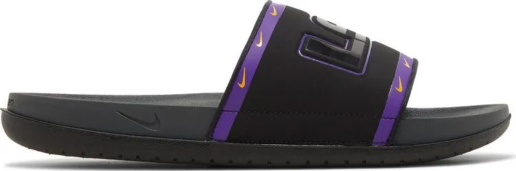 Сандалии Nike OffCourt Slide 'LSU', черный