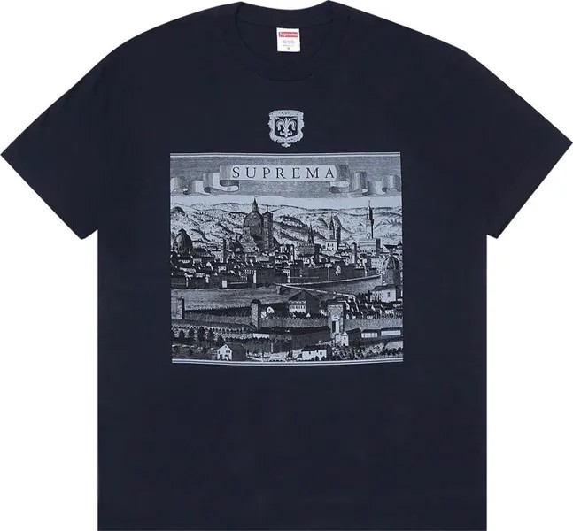 Футболка Supreme Fiorenza Tee 'Pale Blue', синий