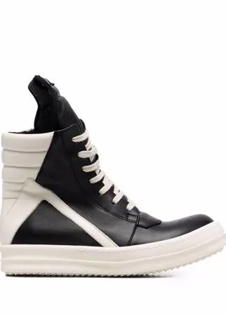 Rick Owens высокие кеды Geobasket