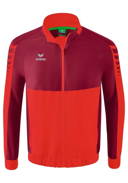 Спортивная куртка erima Six Wings Präsentationsjacke, красный