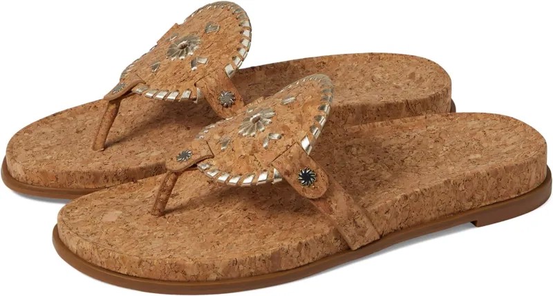 Шлепанцы Collins Casual Sandal Jack Rogers, цвет Cork/Platinum