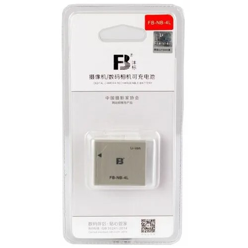 Аккумулятор FB NB4L для Canon IXUS 115, 255HS, 230, 220, 120, 130