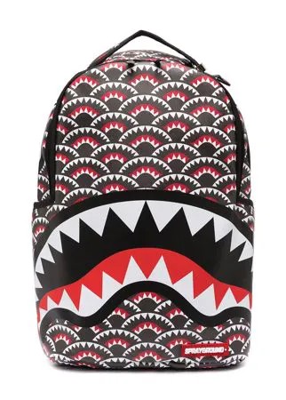 Sprayground рюкзак с геометричным принтом