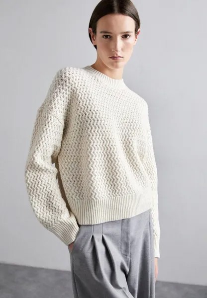 Джемпер Zig Zag Filippa K, слоновая кость