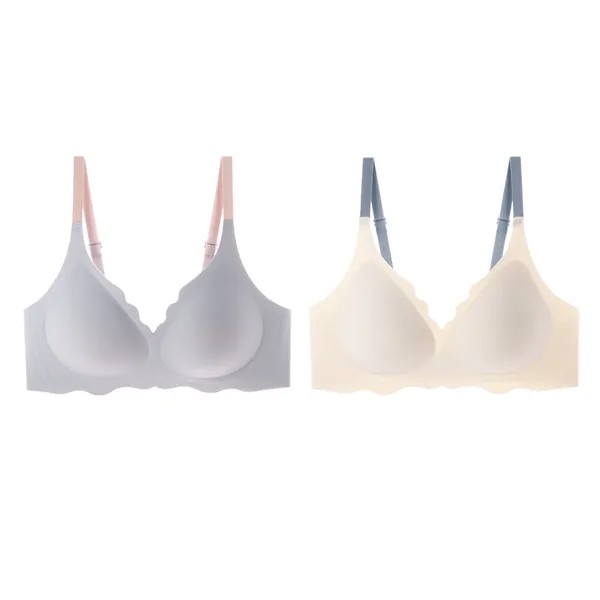 Inner code NEIZAIMIMA Women Bra, Белый + желтый