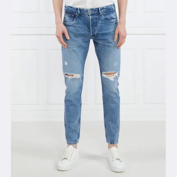 Джинсы Callen свободного кроя Pepe Jeans London, синий