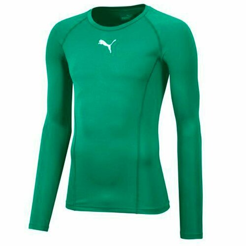 Лонгслив PUMA, размер M, зеленый